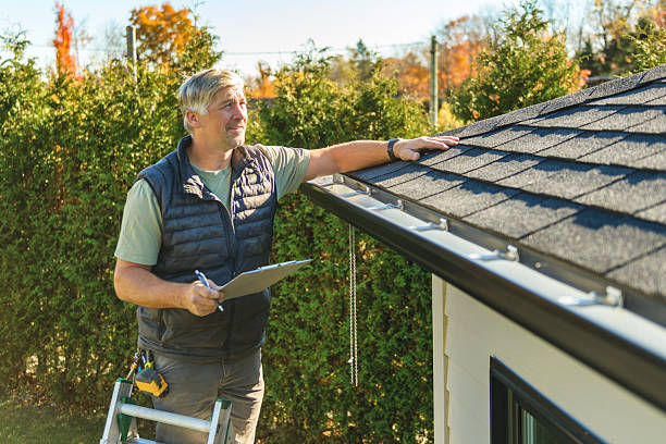 Professional Roof Replacement technician working in Smithboro, NY